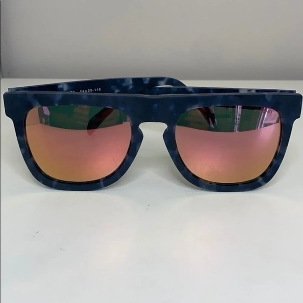 Komono Bennet Matte Indigo Demi Sunglasses blue